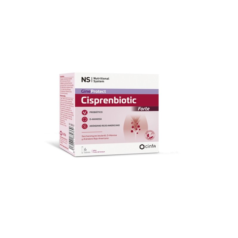 Ns Gineprotect Cisprenbiotic Forte 6 sobres