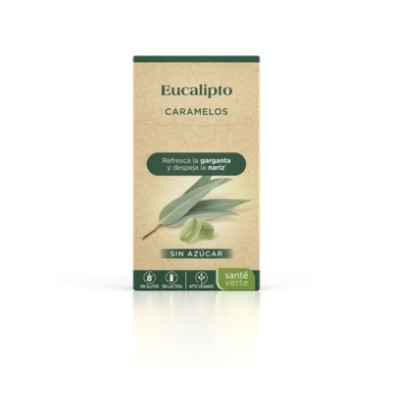 Santé Verte Caramelos Eucalipto 35g