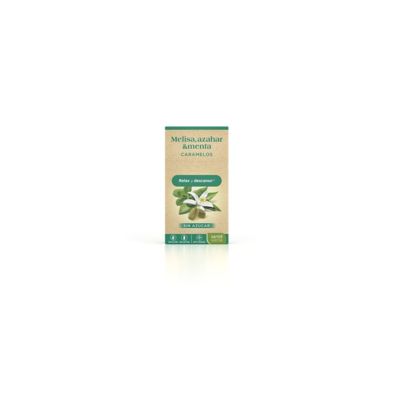 Santé Verte Caramelos Melisa, Azahar y Menta 35g