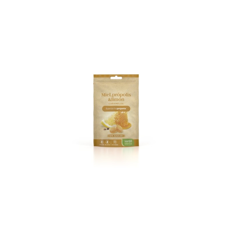 Santé Verte Caramelos Miel, Própolis y Limón 60g