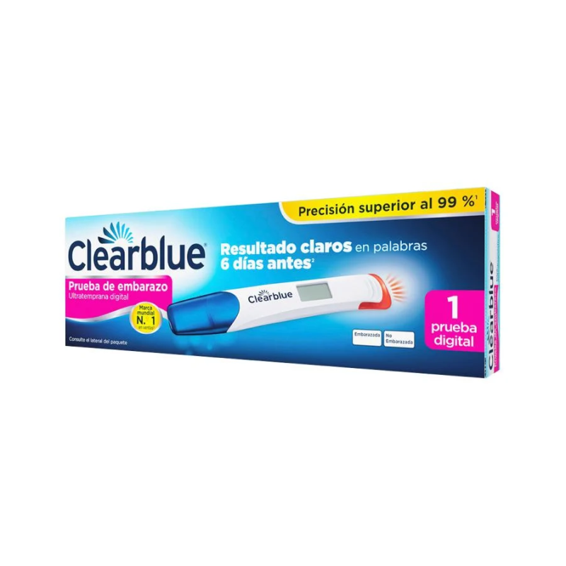 Clearblue Detección Ultratemprana Digital Test de Embarazo 1 unidad