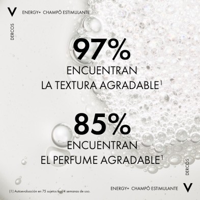 Vichy Dercos Champú Estimulante 200 ml textura agradable