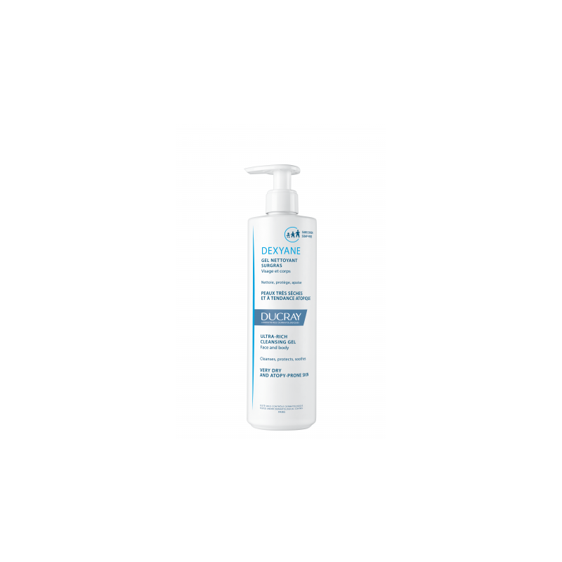 Ducray Gel Limpiador Sobregraso 400 ml