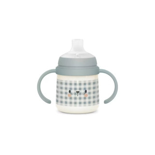 Suavinex Biberón Entrenamiento Noche Gris 150 ml +4M