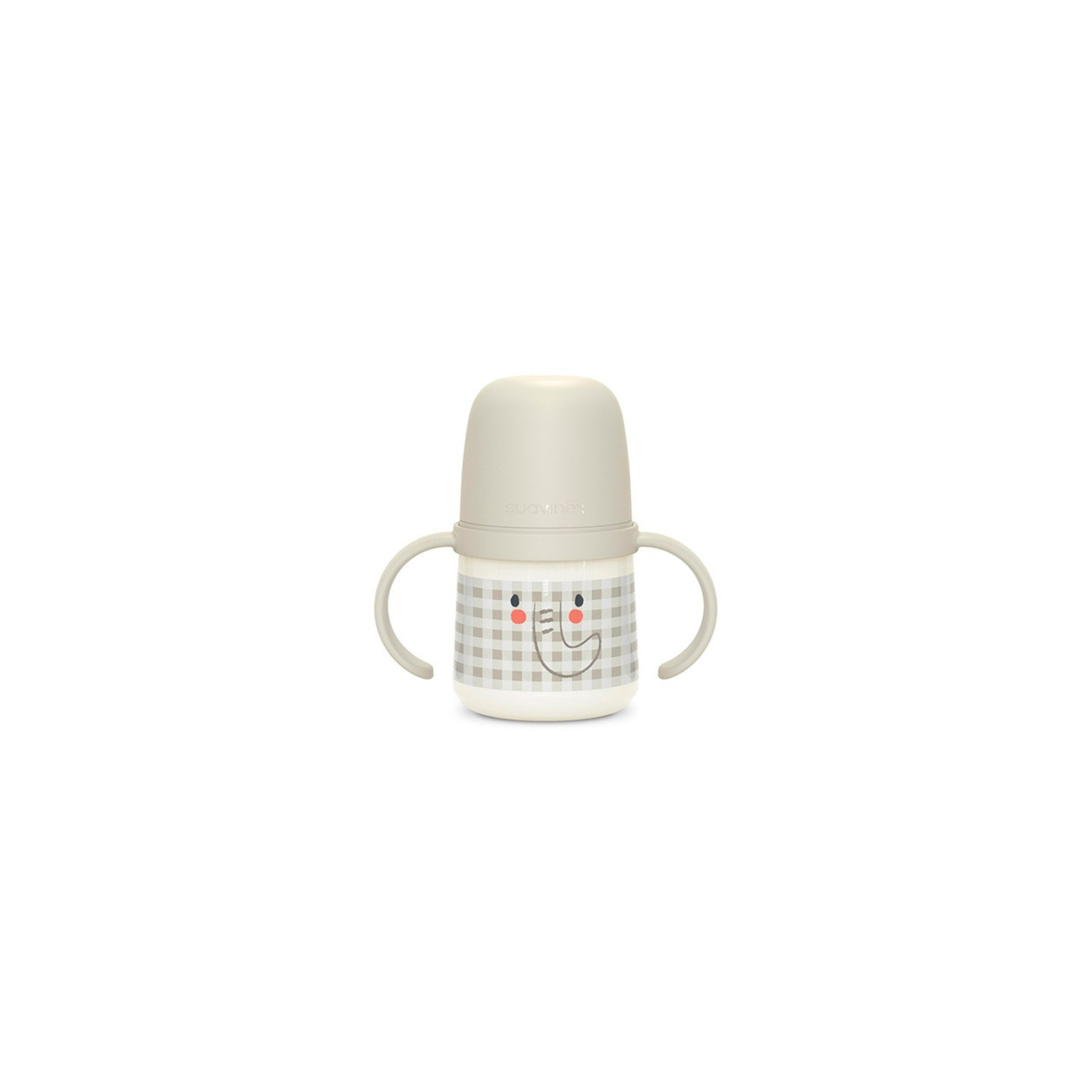 Suavinex Biberón Entrenamiento Noche Beige 150 ml +4M