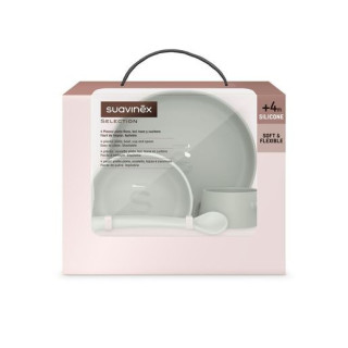 Suavinex Vajilla Silicona Soft Color Verde - Kits | STG Farma