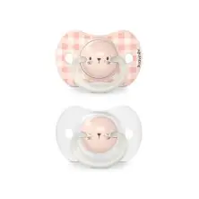 Suavinex Chupete Noche Tetina Fisiológica 0-6 meses 2 unidades Suavinex Chupete Noche Tetina Fisiológica 0-6 meses 2 unidades