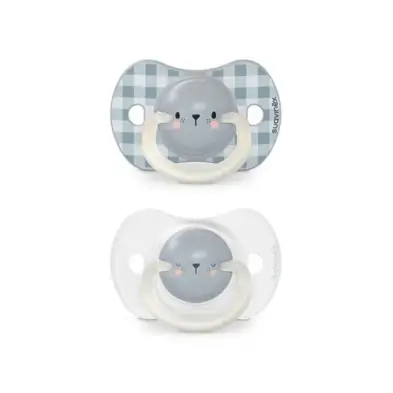 Suavinex Chupete Noche Tetina Fisiológica 0-6 meses 2 unidades Suavinex Chupete Noche Tetina Fisiológica 0-6 meses 2 unidades