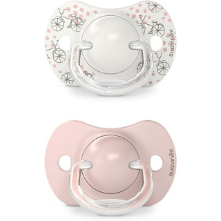 Suavinex Chupete Fisiológico Silicona 0-6 meses 2 unidades
