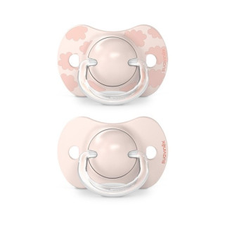 Suavinex Chupete Fisiológico Silicona 0-6 meses 2 unidades