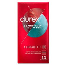 Durex Sensitivo Slim Fit 10 unidades