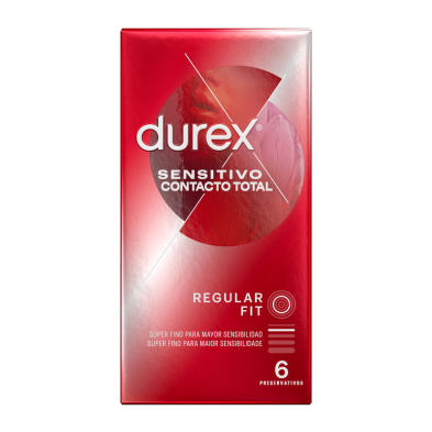 Durex Sensitivo Contacto Total 6 unidades