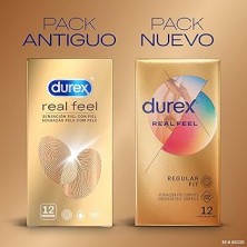 Durex Real Feel 12 unidades nuevo pack