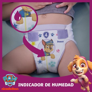 Dodot Activity Talla 4 58 unidades indicador de humedad