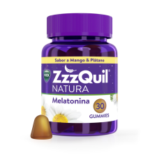 ZzzQuil Mango y Plátano 30 gummies