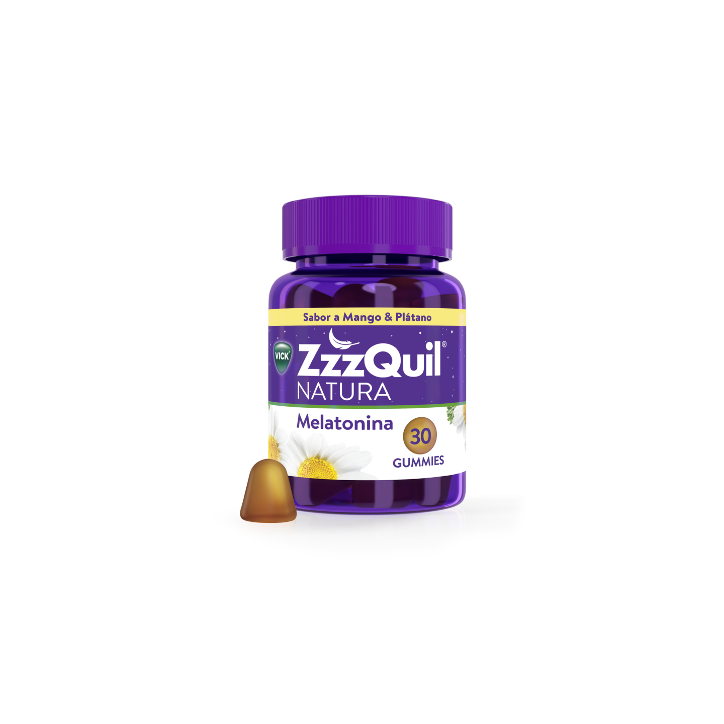 ZzzQuil Mango y Plátano 30 gummies