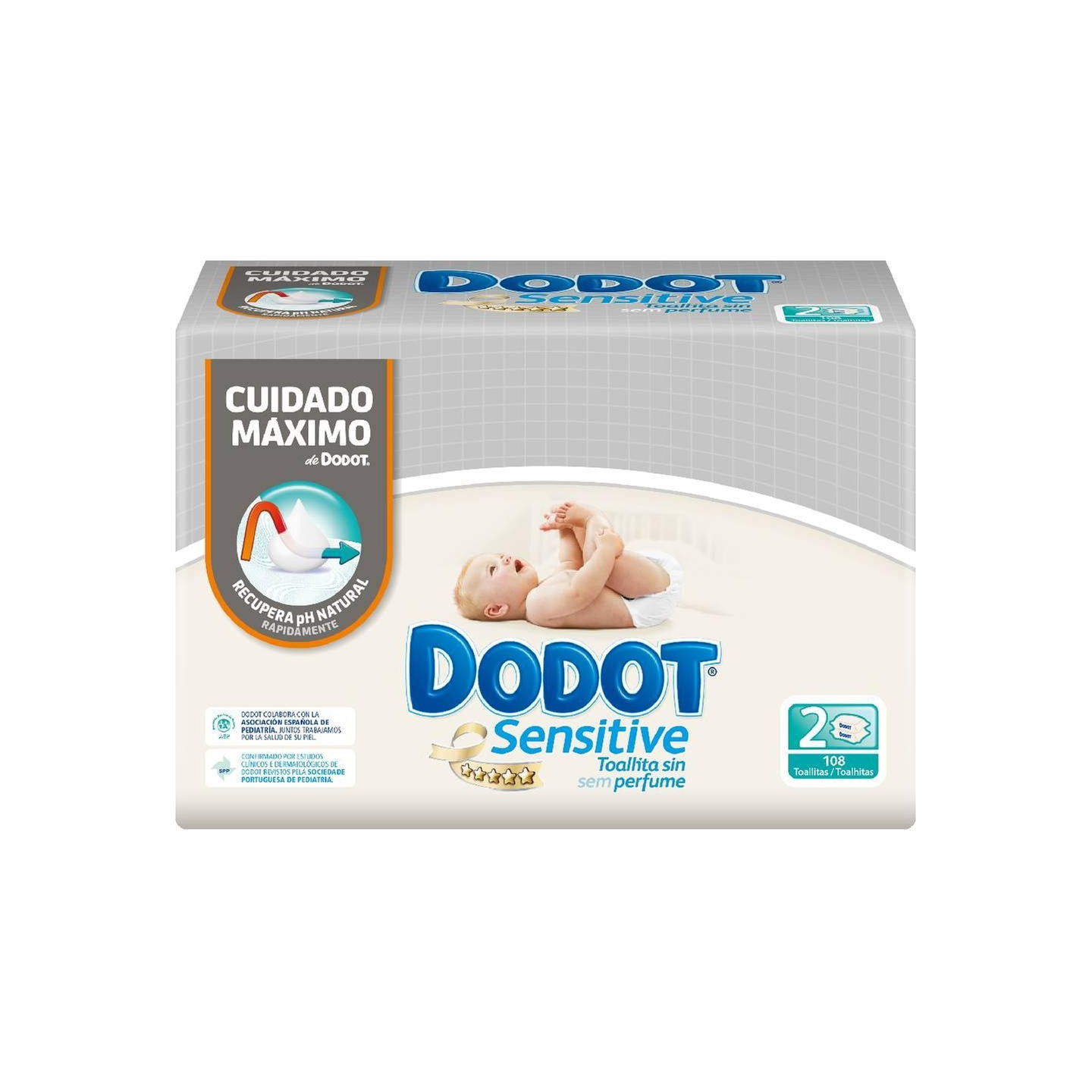 Dodot Sensitive Toallitas 108 unidades