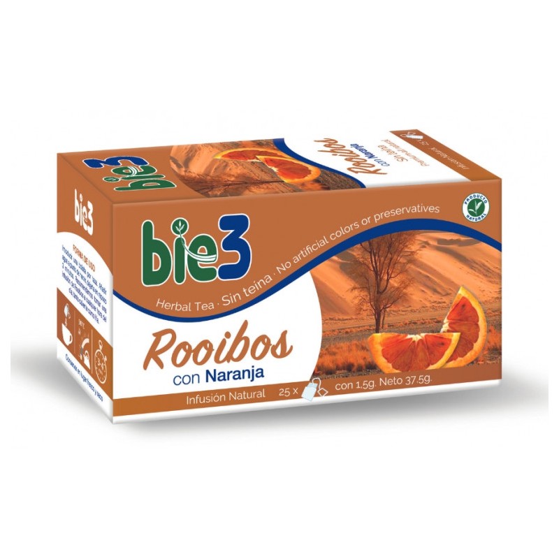 Bio3 Rooibos con Naranja 25 bolsitas