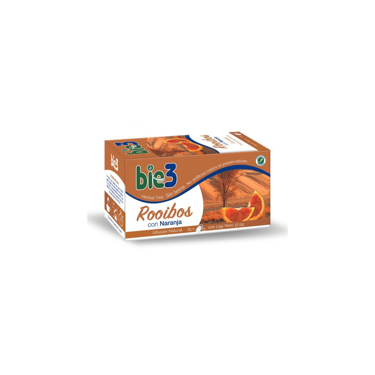 Bio3 Rooibos con Naranja 25 bolsitas