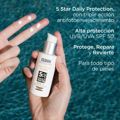 Isdin Fusion Water Age Repair características