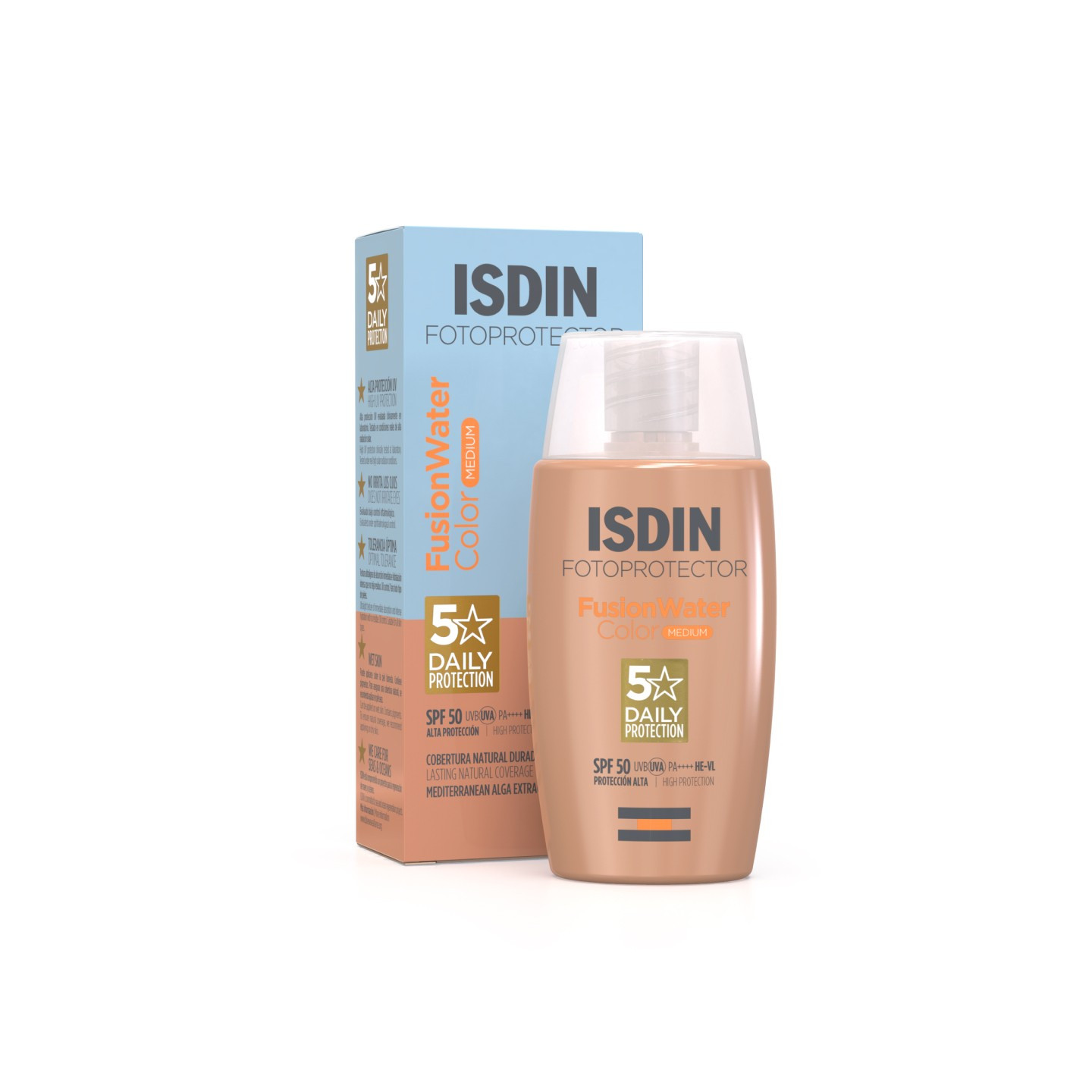 Isdin Fusion Water Color Medio SPF50