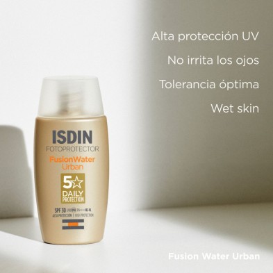 Isdin Fusion Water Urban propiedades