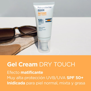 Isdin Gel Crema Dry Touch SPF 50+ 50 ml - Solares | STG Farma