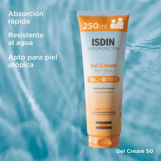 Isdin Gel Crema SPF50 250 ml - Protectores solares corporales | STG Farma
