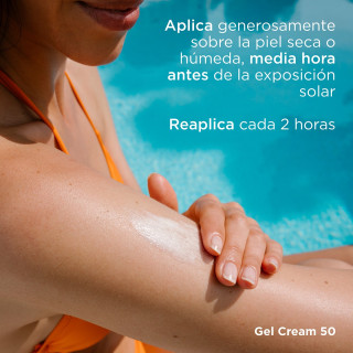 Isdin Gel Crema SPF50 250 ml - Protectores solares corporales | STG Farma