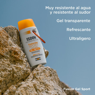 Isdin Fusion Gel Sport SPF50 100 ml - Protectores solares corporales | STG Farma