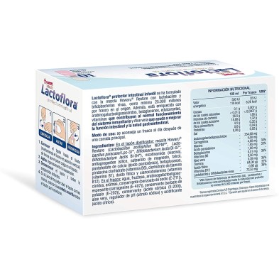 Lactoflora protector intestinal infantil 10 viales sabor fresa