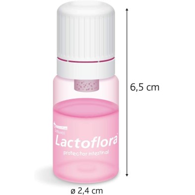 Lactoflora protector intestinal infantil 10 viales sabor fresa