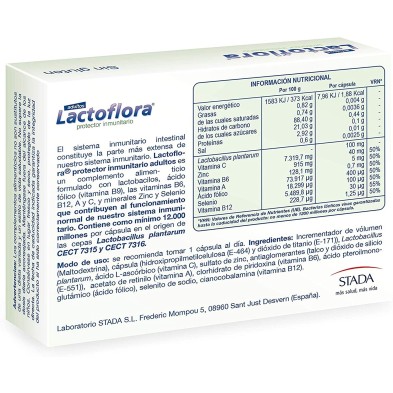 Lactoflora Protector Inmunitario 30 cápsulas