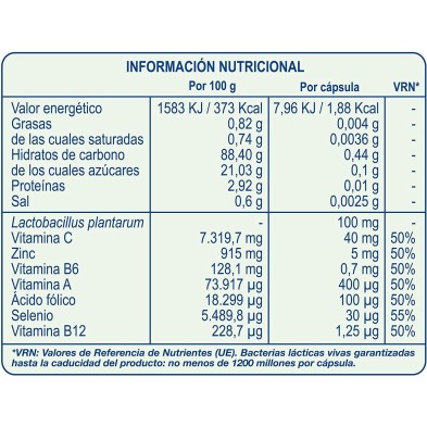 Lactoflora Protector Inmunitario 30 cápsulas