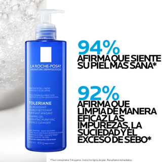 La Roche Posay Toleriane Gel Espumoso 400 ml - Limpieza | STG Farma