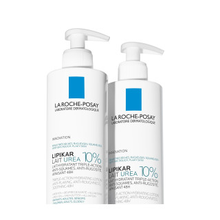 La Roche Posay Lipikar Lait Urea 10 400 ml - Hidratación corporal | STG Farma