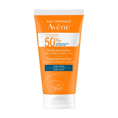 Avène Fluido Solar Oil Free Sin Perfume SPF50 50 ml