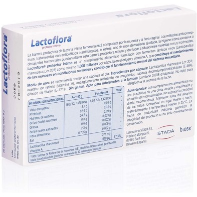 Lactoflora Protector Íntimo 20 cápsulas