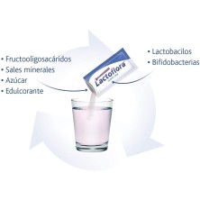 Lactoflora suero oral frutos del bosque 6 sobres