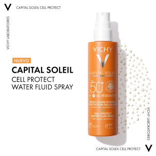 Vichy Capital Soleil Spray Fluido Invisible SPF 50+ 200 ml - Solares | STG Farma