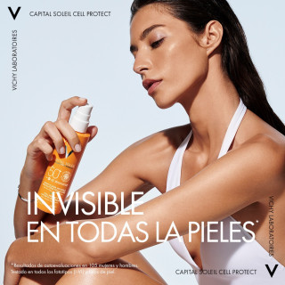 Vichy Capital Soleil Spray Fluido Invisible SPF 50+ 200 ml - Solares | STG Farma