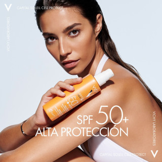 Vichy Capital Soleil Spray Fluido Invisible SPF 50+ 200 ml - Solares | STG Farma