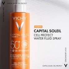 Vichy Capital Soleil Spray Fluido Invisible SPF 50+ 200 ml