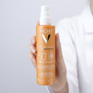 Vichy Capital Soleil Spray Fluido Invisible SPF 50+ 200 ml
