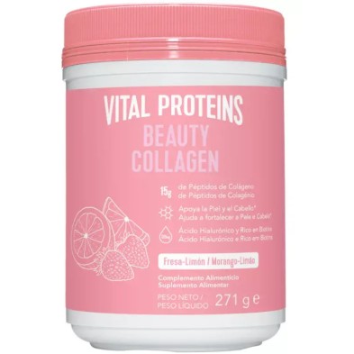 Vital Proteins Beauty Fresa y Limón 271g