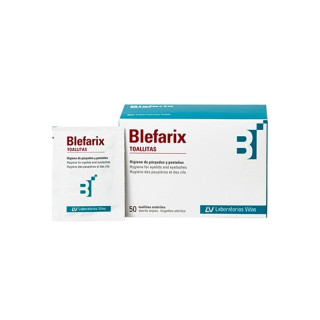 Blefarix Toallitas 50 unidades - Limpieza e hidratación ocular | STG Farma