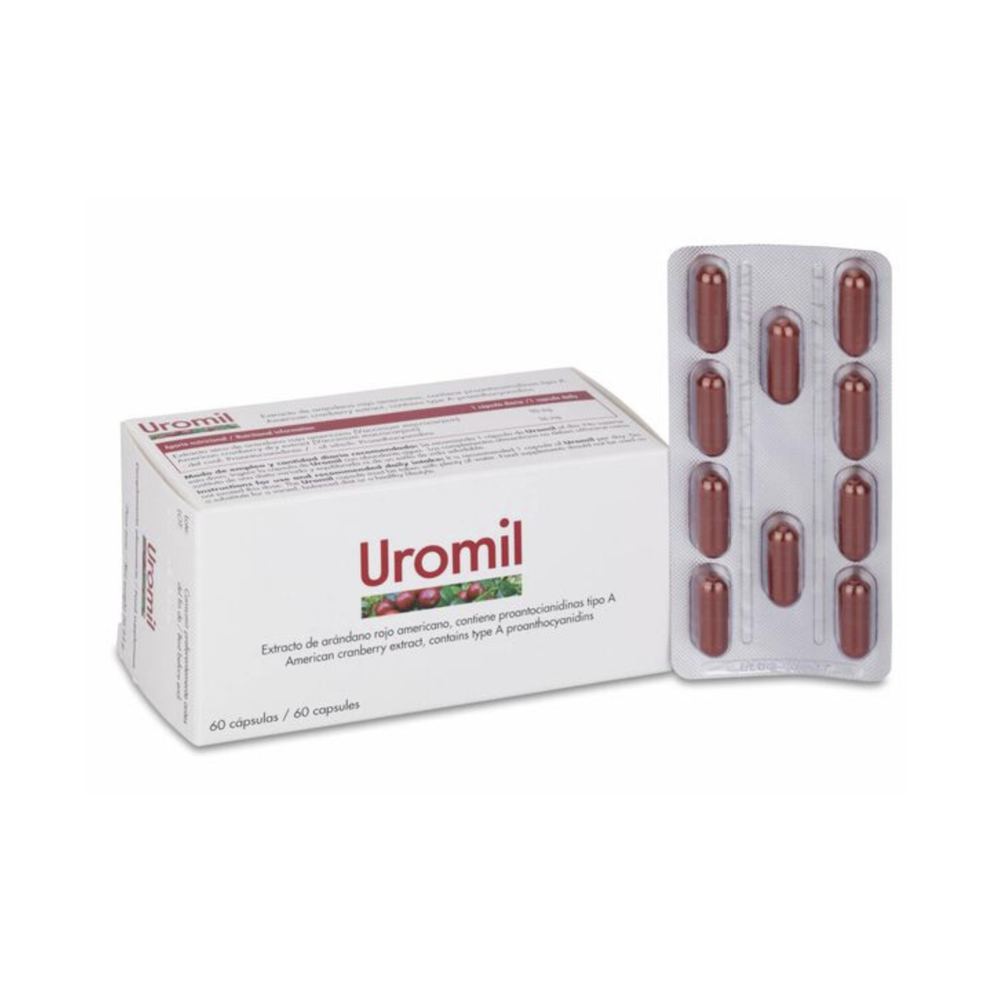 Uromil 60 cápsulas