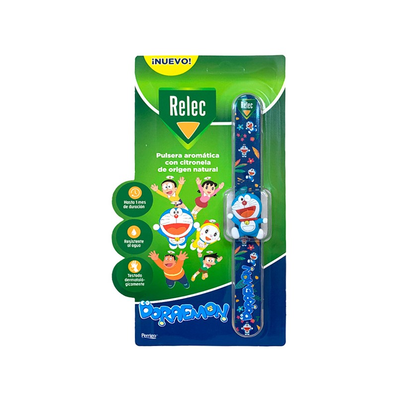 Relec Pulsera con Citronela Doraemon