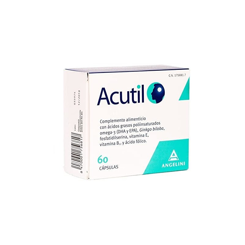 Acutil 60 cápsulas