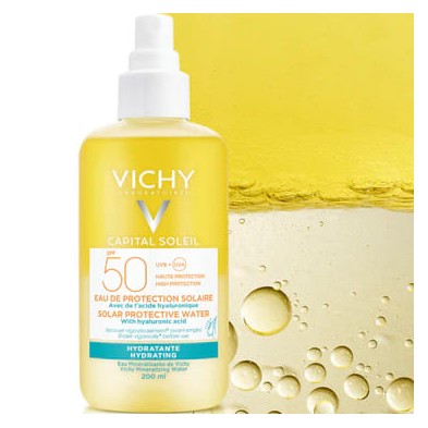 Vichy Capital Soleil Agua Hidrante SPF 50+ 200 ml